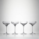 Mixology Coupe 120ml 4floz, Mixed Set of 4